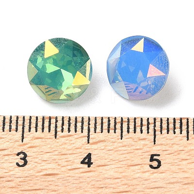 K9 GLass Rhinestone Cabochons EGLA-F161-08-1