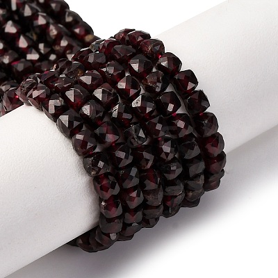 Natural Garnet Beads Strands G-L537-007-1