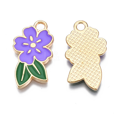Alloy Enamel Pendants ENAM-Q446-002C-RS-1