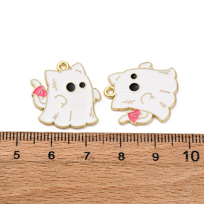 Halloween Alloy Enamel Pendants STAS-I354-01G-I-1
