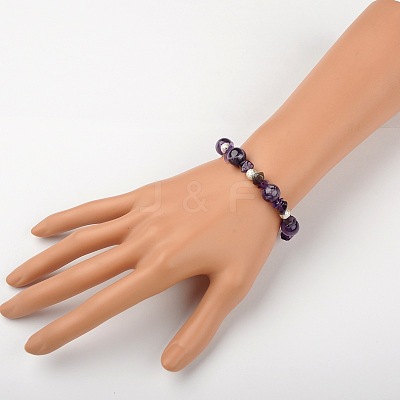 Amethyst Bracelets X-BJEW-JB01391-02-1