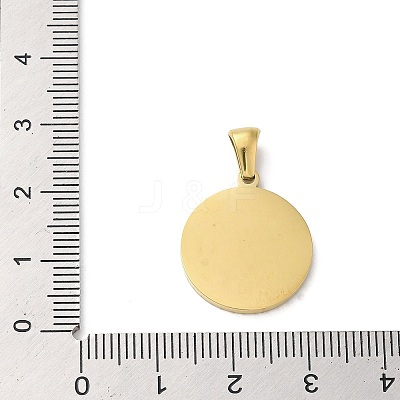 Ion Plating(IP) 304 Stainless Steel Pendants STAS-I204-Z-G-1