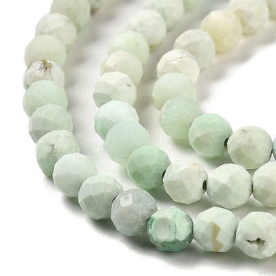 Natural Green Opal Beads Strands G-Z035-A02-03C-1
