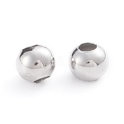 Tarnish Resistant 304 Stainless Steel Beads STAS-G230-P01-1