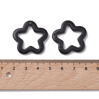 Opaque Acrylic Pendants MACR-M042-02E-1