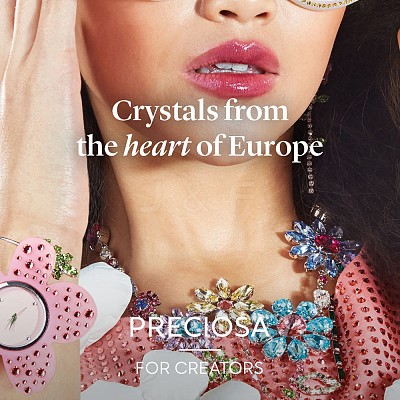 Preciosa® MAXIMA Crystal Round Stones Y-PRC-RASS29-00030-279-1