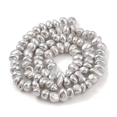 Wholesale Electroplated Shell Pearl Beads Strands - Jewelryandfindings.com