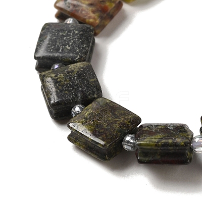 Natural Dragon Blood Jasper Beads Strands G-L596-A06-01-1
