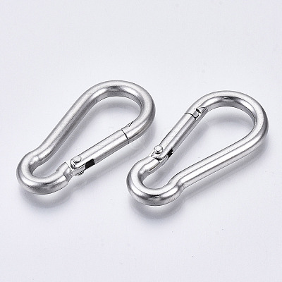 Tarnish Resistant 304 Stainless Steel Rock Climbing Carabiners X-STAS-N087-24A-01-1