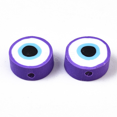 Handmade Polymer Clay Beads CLAY-ZX006-07H-1