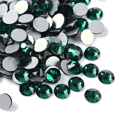 Glass Flat Back Rhinestone RGLA-C002-SS34-218-1
