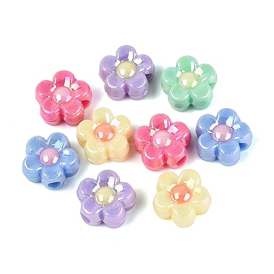 Opaque Plastic Beads KY-Q010-03-1
