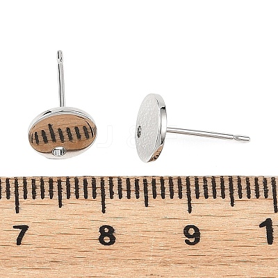 SHEGRACE Brass Stud Earring Findings XGRQ64320-856P-1