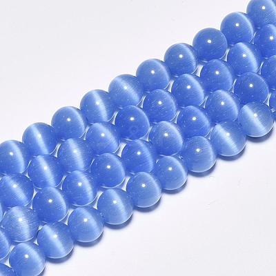 Cat Eye Beads Strands X-CE-M011-8mm-07-1