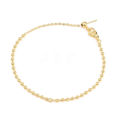 2.5MM Brass Ball Chain Bracelet Making LS-KK-D238-03G-01-1