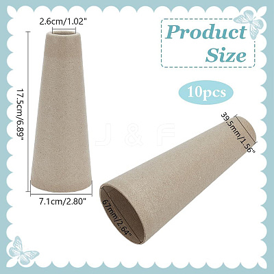 Paper Tube Roll Tubes for Slotted Drum Parts AJEW-WH0561-25A-1