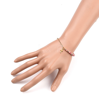 Charm Bracelets BJEW-JB05336-01-1