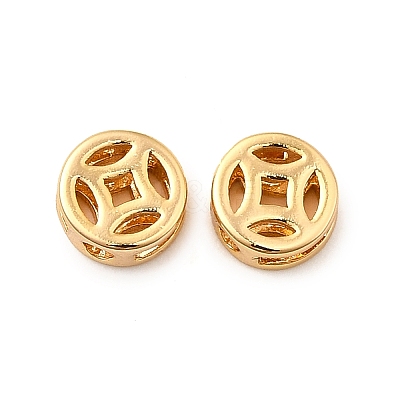 Brass Beads KK-D407-11G-1