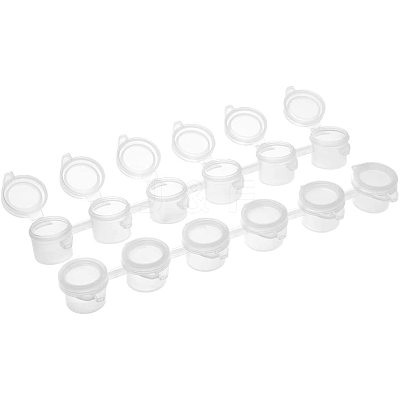 3ml 6 box Plastic Empty Paint Palette TOOL-PH0016-56-B-1