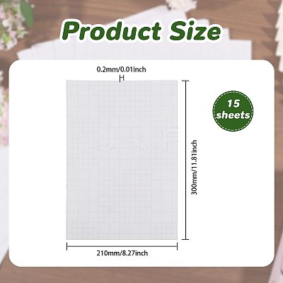 Transparent PET Laminating Film AJEW-WH0709-425-1