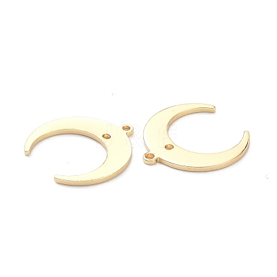 Brass 2-Loop Link Connectors X-KK-K250-15LG-1