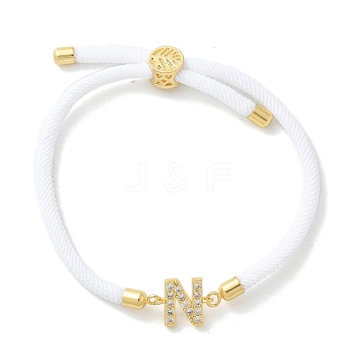 Adjustable Nylon Cord Bracelets BJEW-C096-01G-14-1