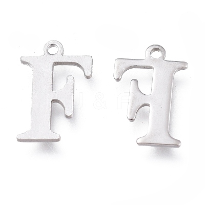 Tarnish Resistant 304 Stainless Steel Charms STAS-H112-F-P-1