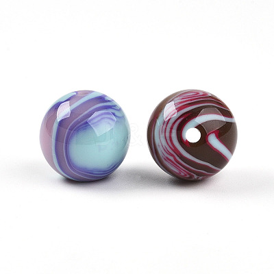 Opaque Resin Beads X1-RESI-N042-16mm-14-1