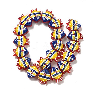 Handmade Lampwork Beads LAMP-G162-02-1