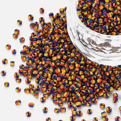 12/0 Opaque Glass Seed Beads SEED-T006-02A-B02-1