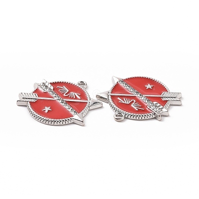 Alloy Enamel Pendants ENAM-G213-06P-1