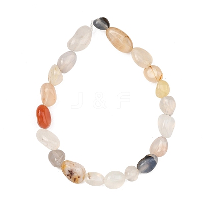 Natural Agate Beads Strands GG-C286-A25-02-1