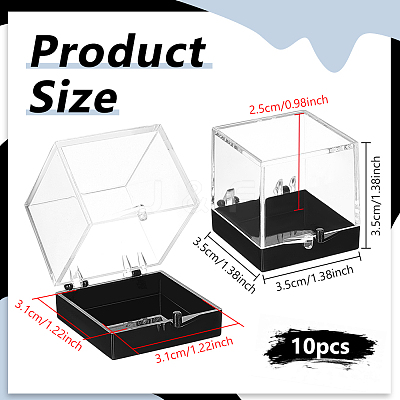 PS Plastic Minifigures Display Case CON-WH0025-224A-1