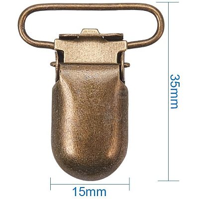 Iron Clips AJEW-PH0016-01AB-1