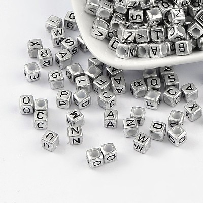 Horizontal Hole Acrylic Beads PB43C9308-1