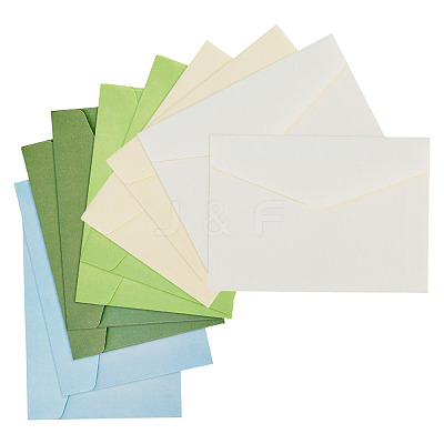 25Pcs 5 Colors Paper Envelopes AJEW-TA0002-41-1