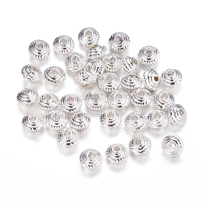 Tibetan Silver Color Plated Spacer Beads K0NJX022-1