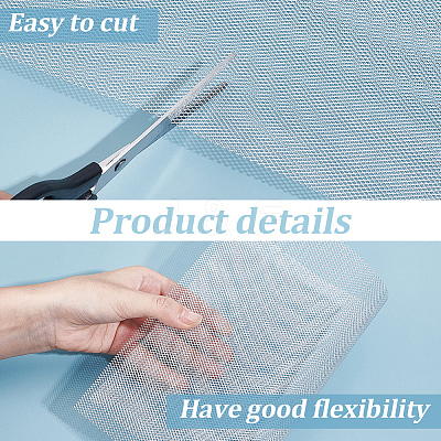 Aluminum Mesh Sheets AJEW-WH20098-036A-1
