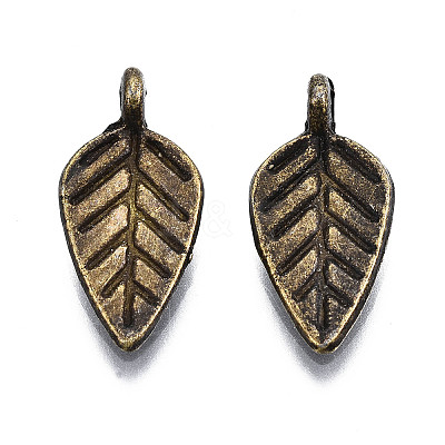 Tibetan Style Alloy Pendants TIBEB-P002-01AB-NF-1