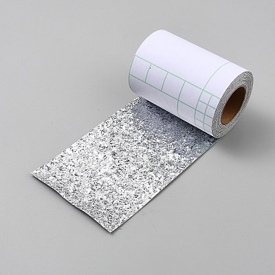 Polyvinyl Chloride Self Adhesive Tape with Paillette DIY-WH20066-011E-1