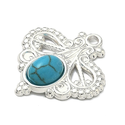 Dyed Synthetic Turquoise Pendants LS-STAS-G374-05S-02-1