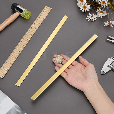 4Pcs Brass Sheets DIY-PH0036-42-1