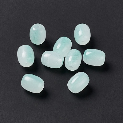 Opaque Glass Beads GLAA-F117-06B-1