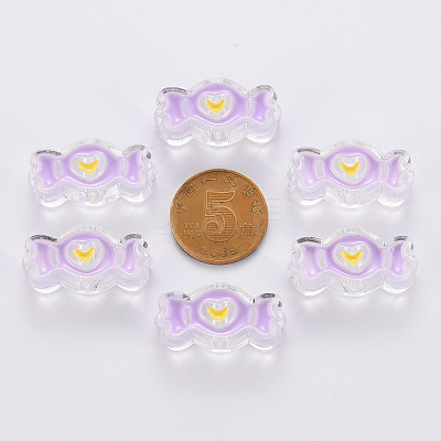 Transparent Acrylic Beads LS-MACR-S374-05A-01-1