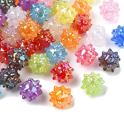 UV Plating Acrylic Beads MACR-CJC0004-27-1
