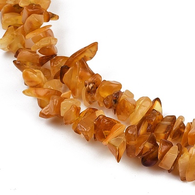 Natural Amber Beads Beads Strands G-Q060-C05-1