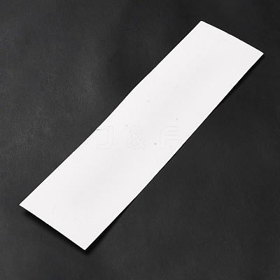 Rectangle Foldable Paper Jewelry Display Cards EDIS-E011-01A-1