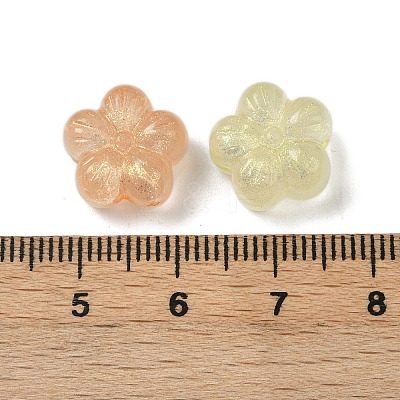 Luminous Transparent Acrylic Beads X-OACR-B031-14-1