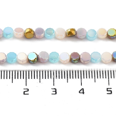 Electroplate Glass Beads EGLA-P056-01D-1