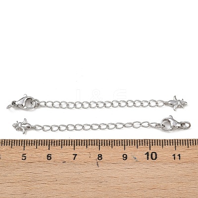 Brass End with Chains KK-H524-19P-1